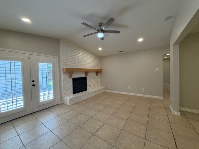 Open living area at 2021 Sandy Trail